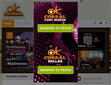 Tablet Screenshot of okcorraldisco.com